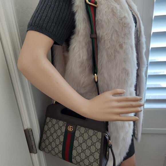 Barely Used Gucci Ophidia Set - Clutch/Crossbody/Shoulder - Picture 2 of 16